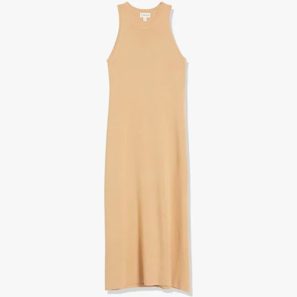 High Neck Cut-in-A-line Maxi Dress - Picture 7 of 8